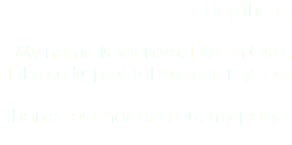 Hey there. My name is Sunniva. I live in Oslo.
I like a drop of Tabasco in my tea. Thanks for checking out my page!
