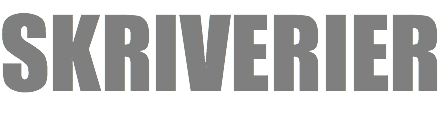 SKRIVERIER